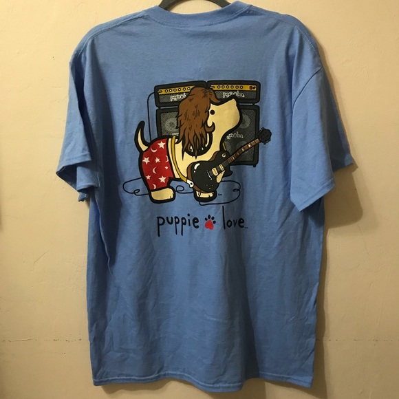 puppie love Tops - NWT Puppie Love Guitar Puppie Rescue T-Shirt